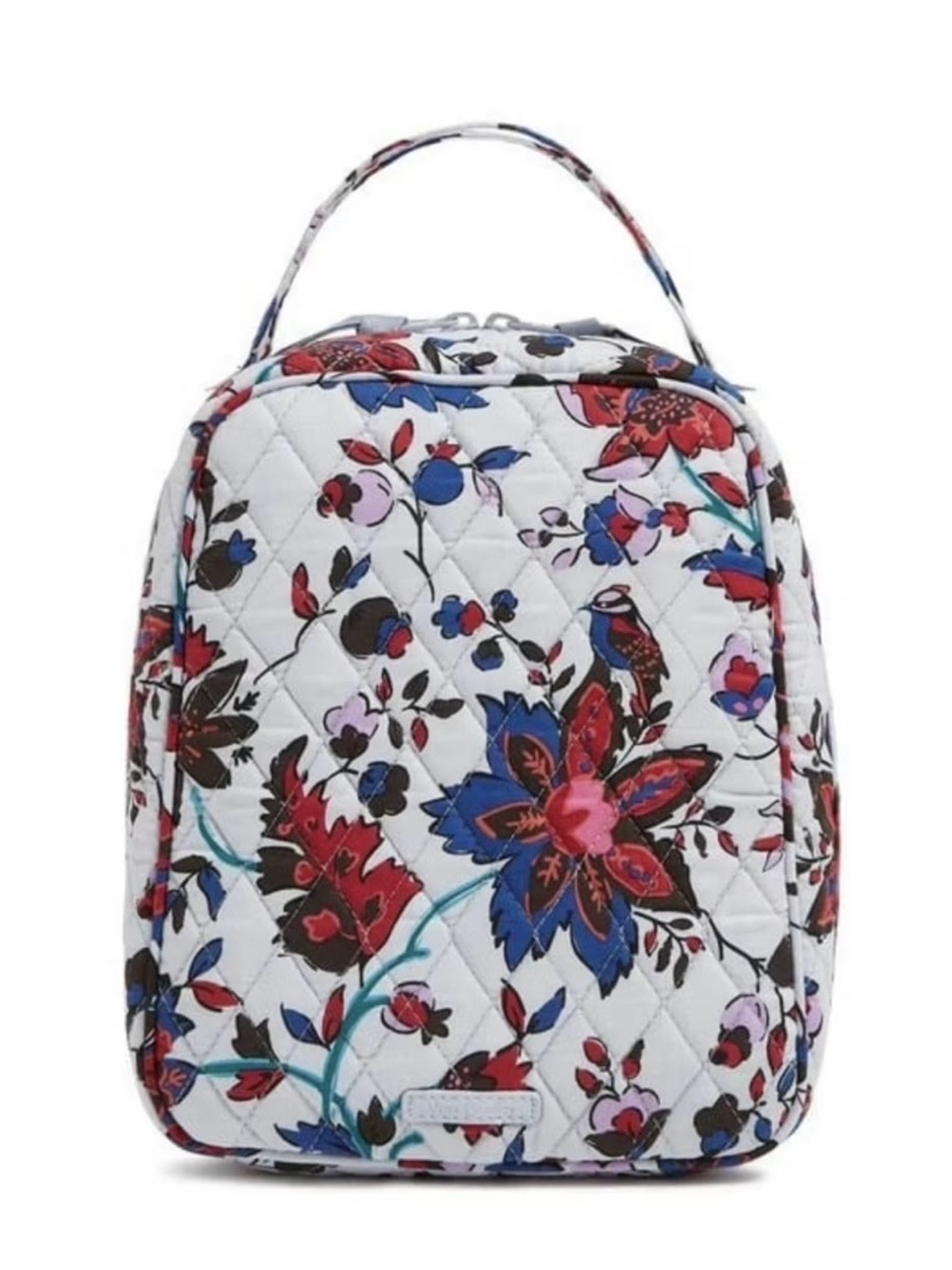 NWT Vera Bradley Lunch Bunch Vineyard Floral Cotton Lightweight Bag